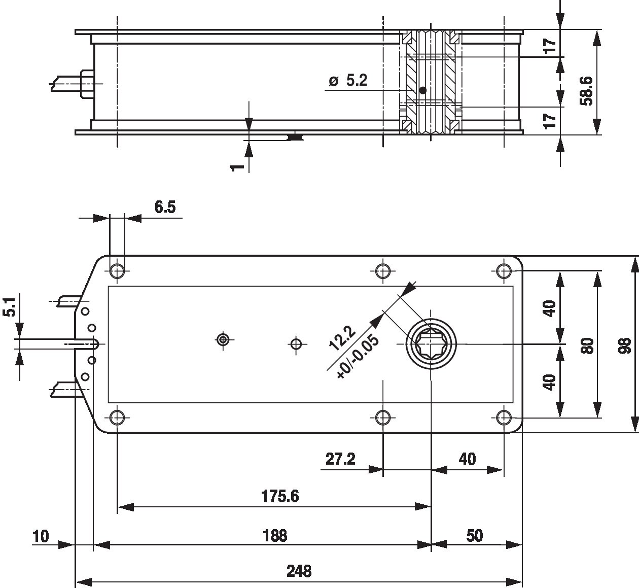 Электропривод Belimo BF24-T (18 Н·м)