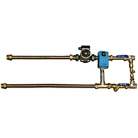 Узлы обвязки для водяных теплообменников ВДЛ-300A-52-6,3