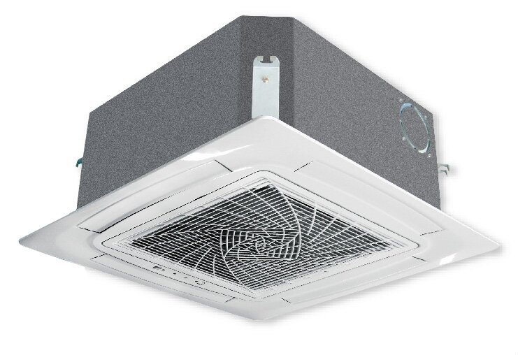 Четырёхпоточный кассетный внутренний блок MRV Haier AB092MCERA(M) с панелью PB-620KB