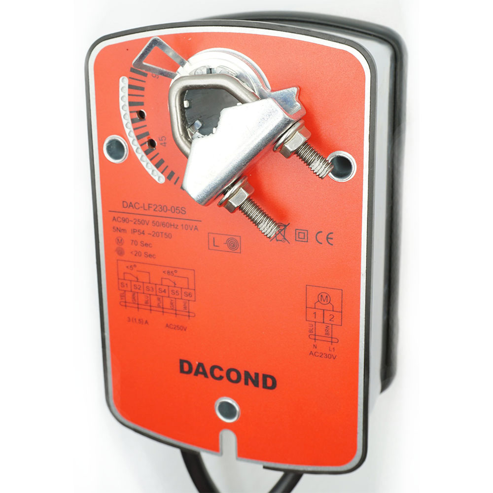 Привод воздушной заслонки DAC-LF24-05SM