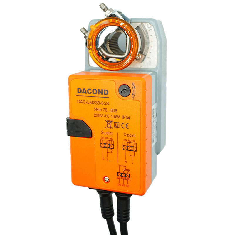 Привод воздушной заслонки DAC-LM24-02S
