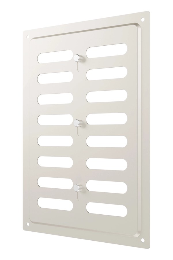 Решетка вентиляционная MER регулируемая 170х240 окрашенная сталь бежевый ERA