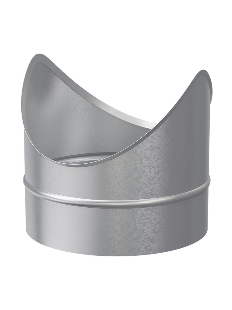 Врезка круглая ISG D200 оцинкованная сталь ERA PRO