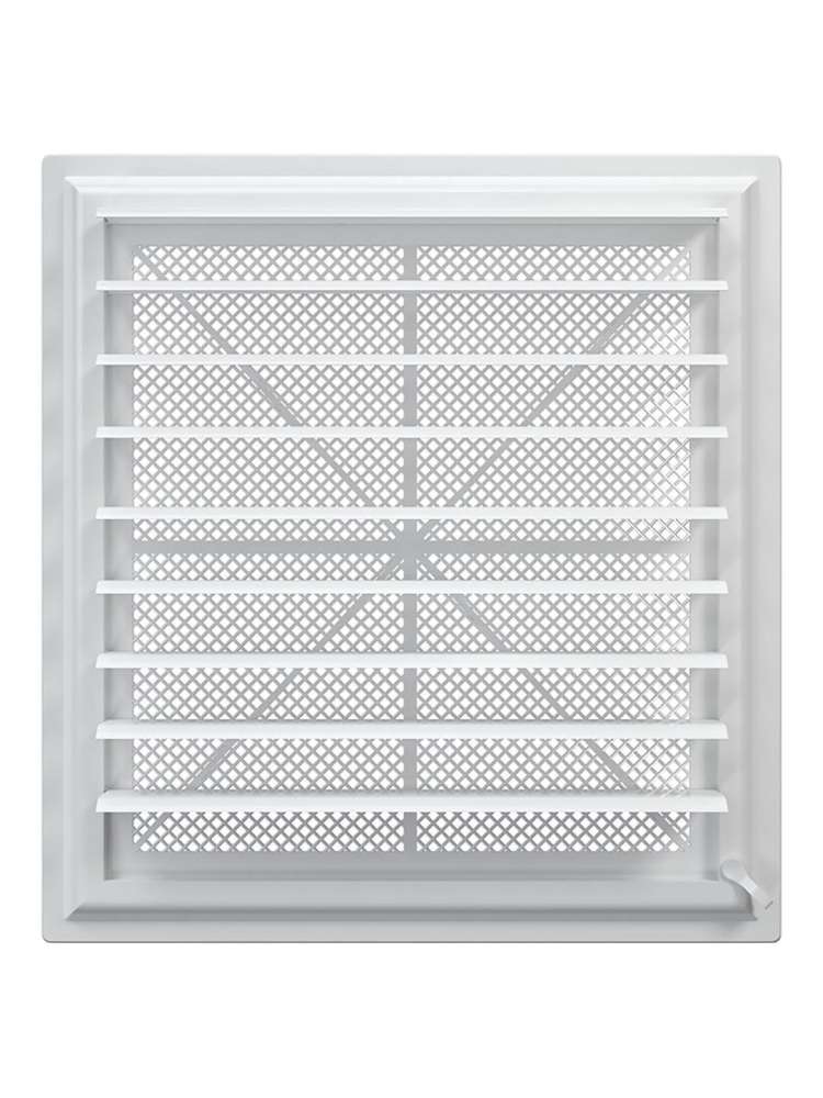 Решетка вентиляционная AIRVENT регулируемая жалюзи 452х483 пластик ERA