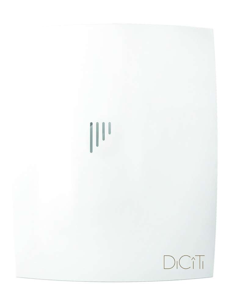 Вентилятор накладной BREEZE D125 обратный клапан MRH DICITI