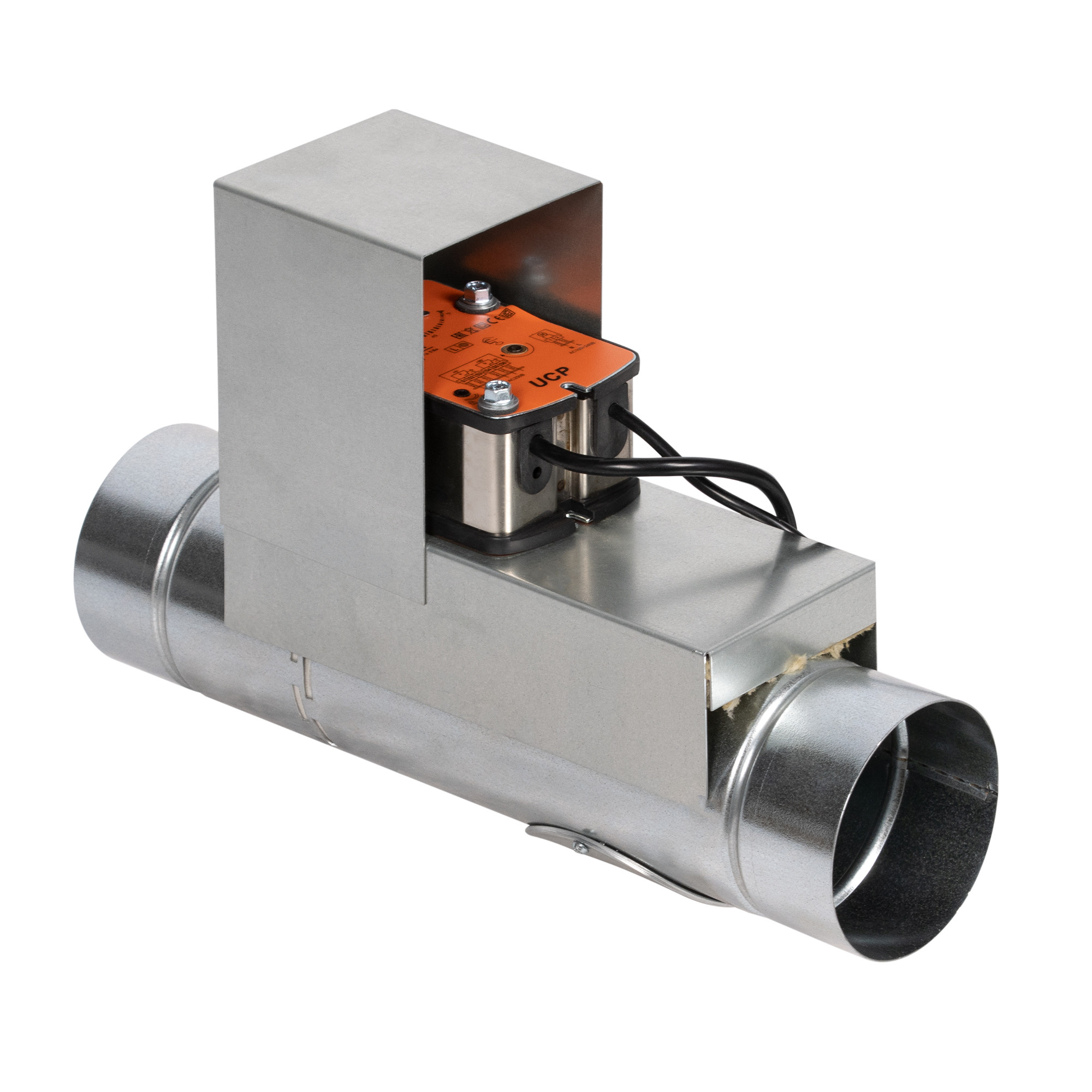 Клапан противопожарный SHUFT SHFDO-90-O-d1120-EM230-0-0-0-0