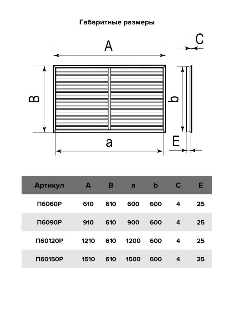 Экран радиаторный ПР фланец 600х1200 пластик Cherry ERA