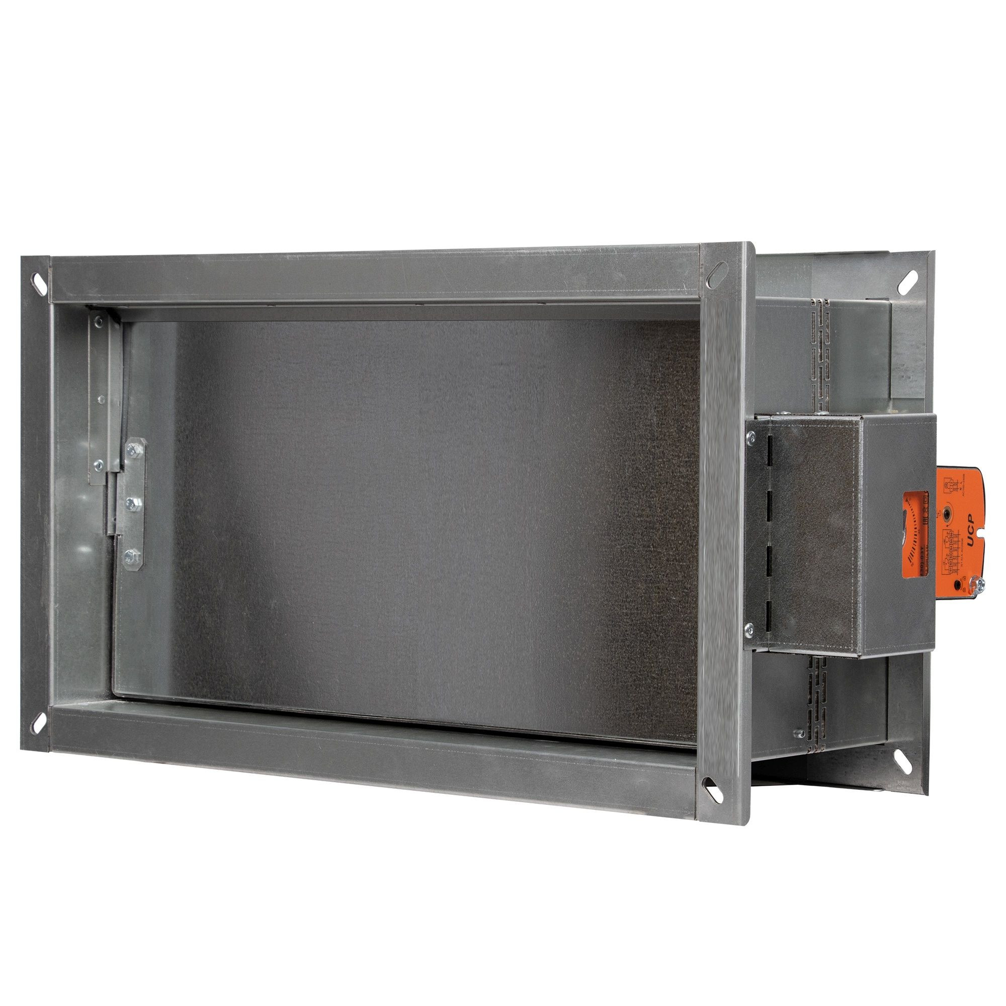 Клапан противопожарный SHUFT SHFDO-90-O-900_1500-MB230-0-0-Kk-0, 900×1500 мм, EI 90