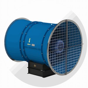 Установка вентиляторная приточная УВОП №5, Ø500 мм