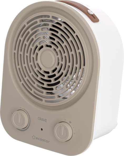 Тепловентилятор Ecostar CRAVE EFH-C2000DS-WBG