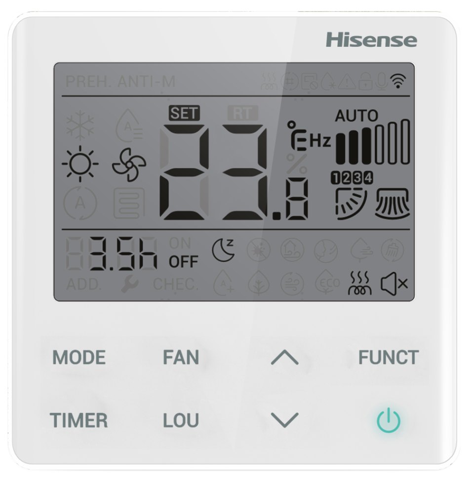 Внутренний блок мульти сплит-системы канального типа Hisense Free Match DC Inverter AMD-18UX4RCL8