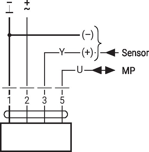 NF24A-MP — Схема подключения